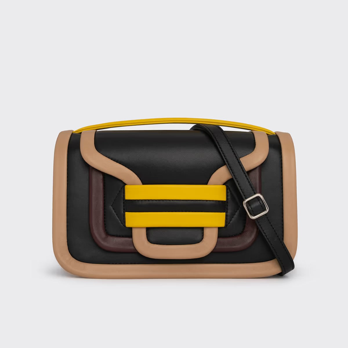 しろまる　PIERRE HARDY マイクロアルファ　ブラック PIERRE HARDY ハンドバッグ MICRO ALPHAVILLE BAG ピエール
